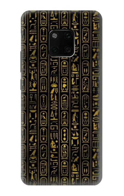 S3869 Ancient Egyptian Hieroglyphic Hülle Schutzhülle Taschen für Huawei Mate 20 Pro