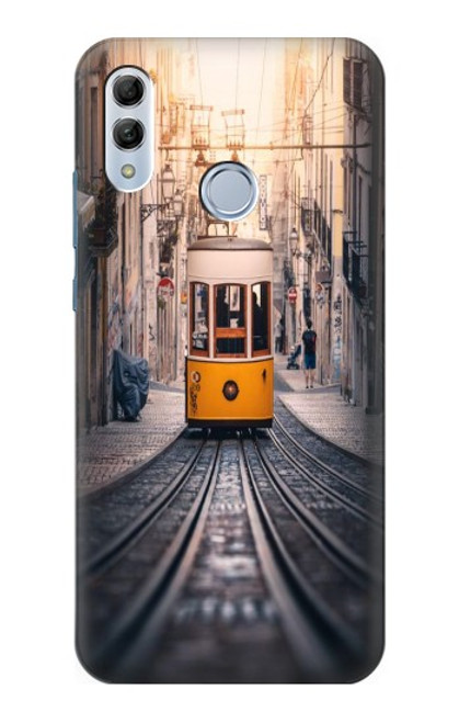 S3867 Trams in Lisbon Hülle Schutzhülle Taschen für Huawei Honor 10 Lite, Huawei P Smart 2019