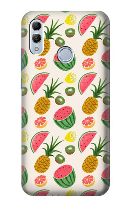 S3883 Fruit Pattern Hülle Schutzhülle Taschen für Huawei Honor 10 Lite, Huawei P Smart 2019