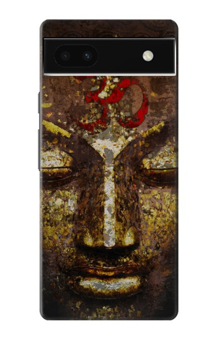 S3874 Buddha Face Ohm Symbol Hülle Schutzhülle Taschen für Google Pixel 6a