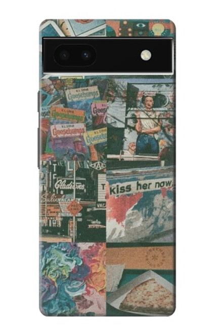 S3909 Vintage Poster Hülle Schutzhülle Taschen für Google Pixel 6a