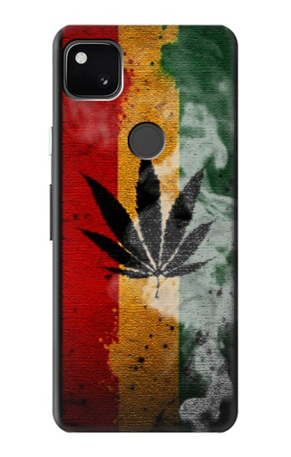 S3890 Reggae Rasta Flag Smoke Hülle Schutzhülle Taschen für Google Pixel 4a