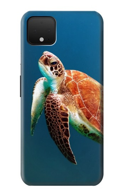 S3899 Sea Turtle Hülle Schutzhülle Taschen für Google Pixel 4