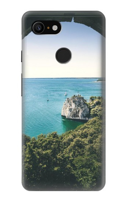 S3865 Europe Duino Beach Italy Hülle Schutzhülle Taschen für Google Pixel 3