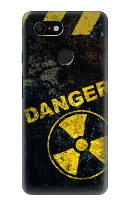 S3891 Nuclear Hazard Danger Hülle Schutzhülle Taschen für Google Pixel 3