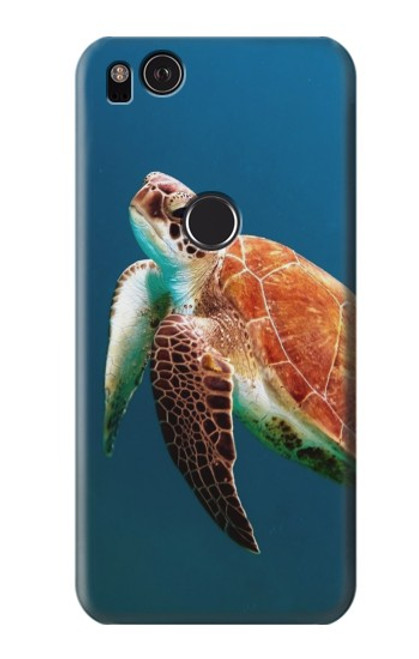 S3899 Sea Turtle Hülle Schutzhülle Taschen für Google Pixel 2