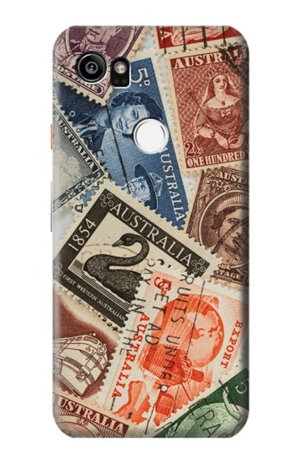 S3900 Stamps Hülle Schutzhülle Taschen für Google Pixel 2 XL