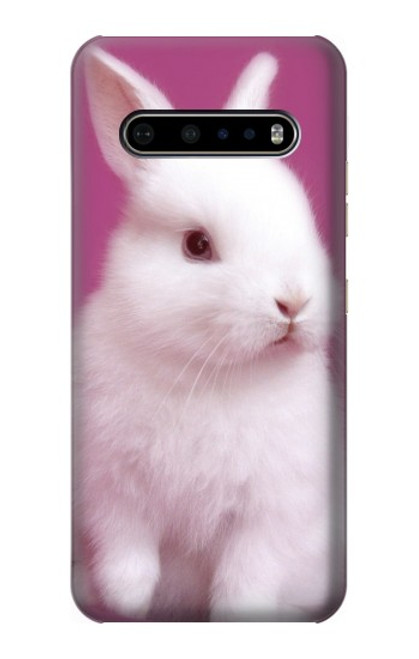 S3870 Cute Baby Bunny Hülle Schutzhülle Taschen für LG V60 ThinQ 5G