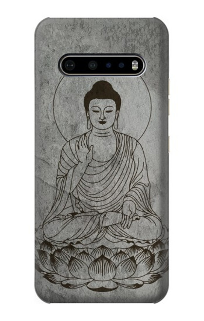 S3873 Buddha Line Art Hülle Schutzhülle Taschen für LG V60 ThinQ 5G