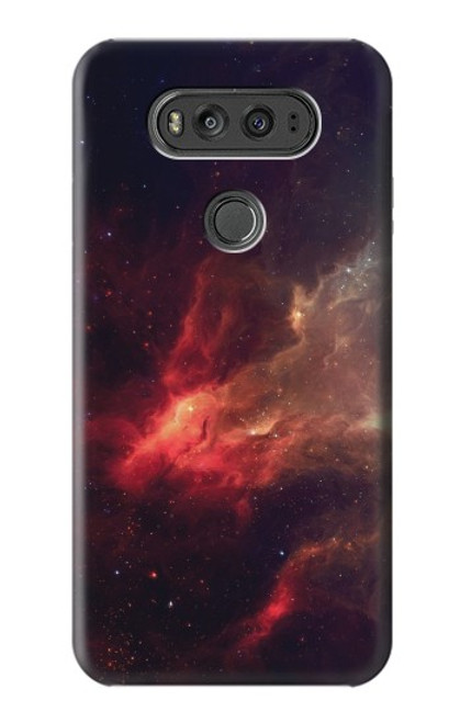 S3897 Red Nebula Space Hülle Schutzhülle Taschen für LG V20