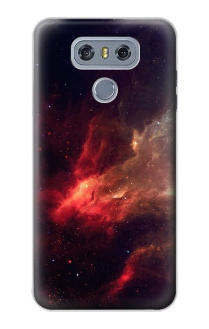 S3897 Red Nebula Space Hülle Schutzhülle Taschen für LG G6