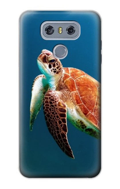 S3899 Sea Turtle Hülle Schutzhülle Taschen für LG G6
