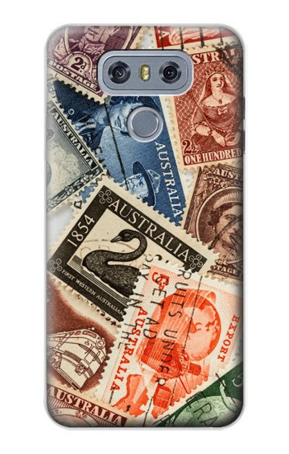 S3900 Stamps Hülle Schutzhülle Taschen für LG G6