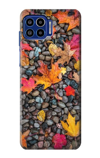 S3889 Maple Leaf Hülle Schutzhülle Taschen für Motorola One 5G