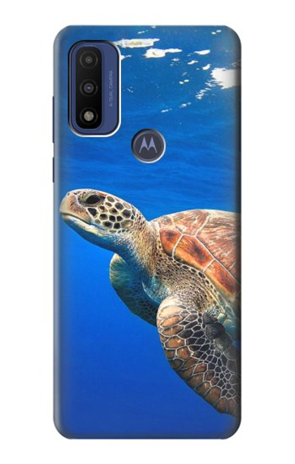 S3898 Sea Turtle Hülle Schutzhülle Taschen für Motorola G Pure