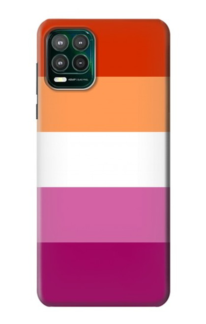 S3887 Lesbian Pride Flag Hülle Schutzhülle Taschen für Motorola Moto G Stylus 5G