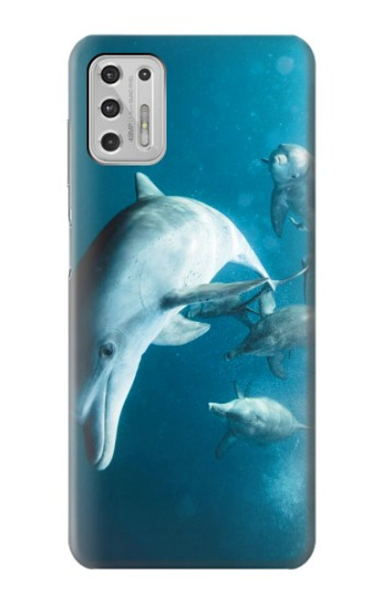 S3878 Dolphin Hülle Schutzhülle Taschen für Motorola Moto G Stylus (2021)