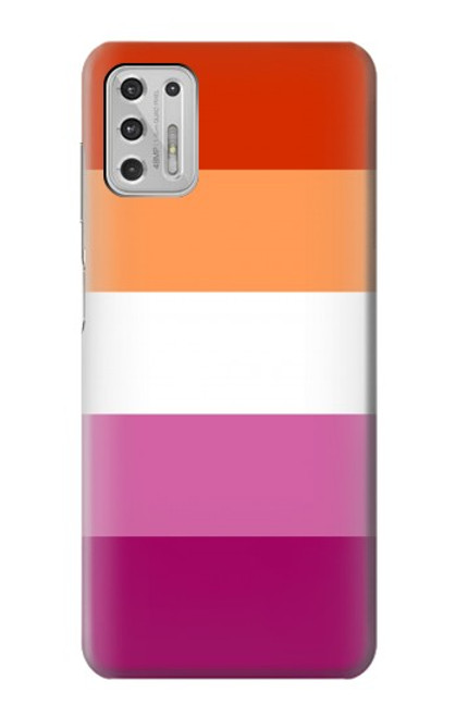 S3887 Lesbian Pride Flag Hülle Schutzhülle Taschen für Motorola Moto G Stylus (2021)