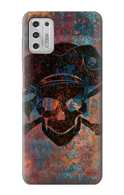 S3895 Pirate Skull Metal Hülle Schutzhülle Taschen für Motorola Moto G Stylus (2021)