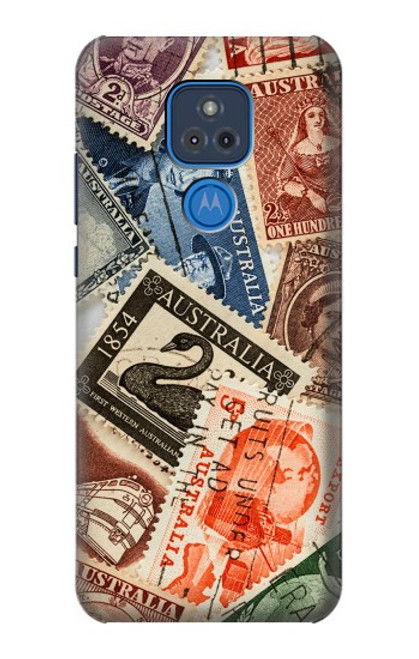 S3900 Stamps Hülle Schutzhülle Taschen für Motorola Moto G Play (2021)
