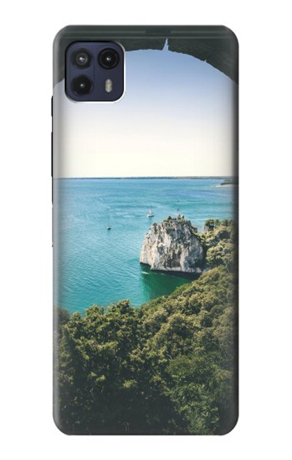 S3865 Europe Duino Beach Italy Hülle Schutzhülle Taschen für Motorola Moto G50 5G
