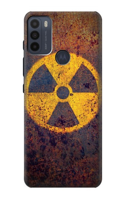 S3892 Nuclear Hazard Hülle Schutzhülle Taschen für Motorola Moto G50