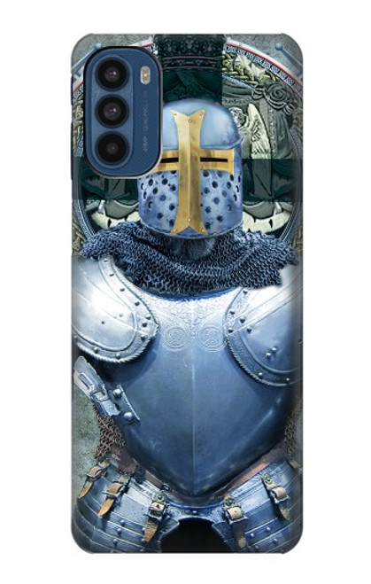 S3864 Medieval Templar Heavy Armor Knight Hülle Schutzhülle Taschen für Motorola Moto G41