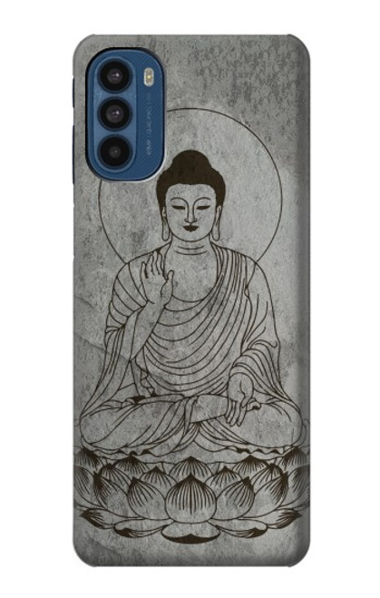 S3873 Buddha Line Art Hülle Schutzhülle Taschen für Motorola Moto G41