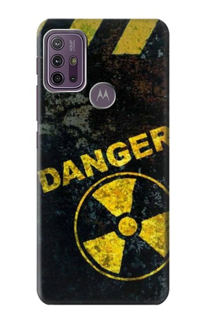 S3891 Nuclear Hazard Danger Hülle Schutzhülle Taschen für Motorola Moto G10 Power
