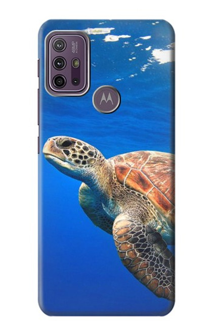 S3898 Sea Turtle Hülle Schutzhülle Taschen für Motorola Moto G10 Power