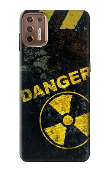 S3891 Nuclear Hazard Danger Hülle Schutzhülle Taschen für Motorola Moto G9 Plus