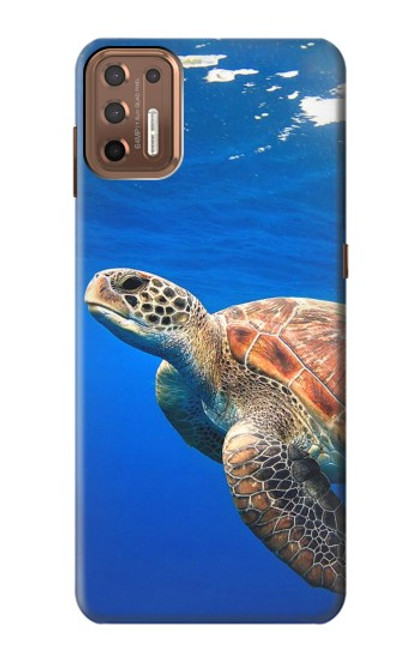 S3898 Sea Turtle Hülle Schutzhülle Taschen für Motorola Moto G9 Plus