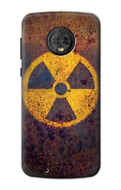 S3892 Nuclear Hazard Hülle Schutzhülle Taschen für Motorola Moto G6