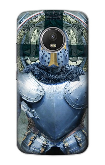 S3864 Medieval Templar Heavy Armor Knight Hülle Schutzhülle Taschen für Motorola Moto G5 Plus