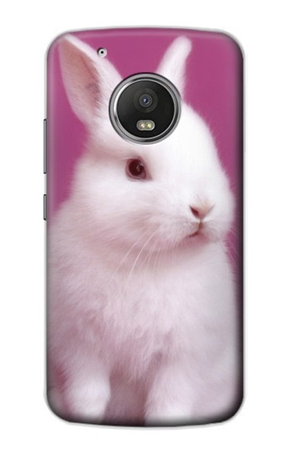 S3870 Cute Baby Bunny Hülle Schutzhülle Taschen für Motorola Moto G5 Plus