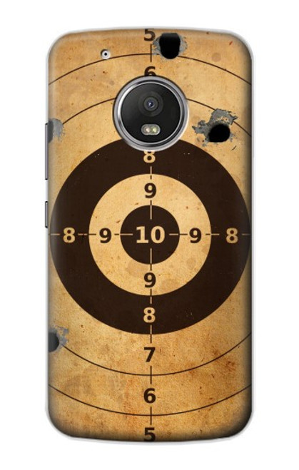 S3894 Paper Gun Shooting Target Hülle Schutzhülle Taschen für Motorola Moto G5 Plus