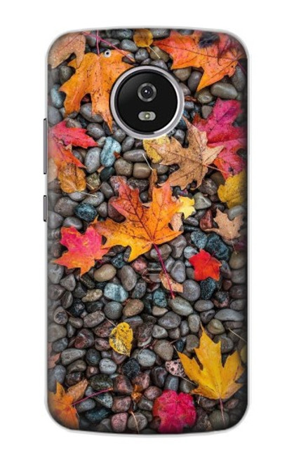 S3889 Maple Leaf Hülle Schutzhülle Taschen für Motorola Moto G5
