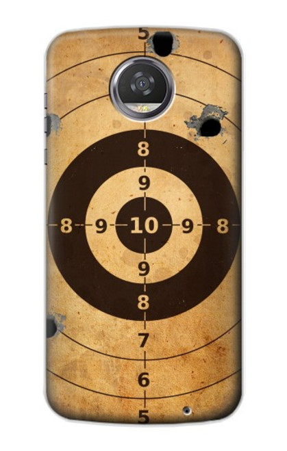 S3894 Paper Gun Shooting Target Hülle Schutzhülle Taschen für Motorola Moto Z2 Play, Z2 Force