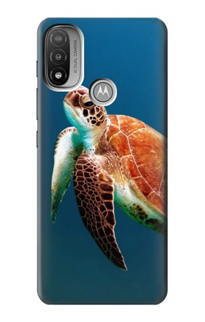 S3899 Sea Turtle Hülle Schutzhülle Taschen für Motorola Moto E20,E30,E40