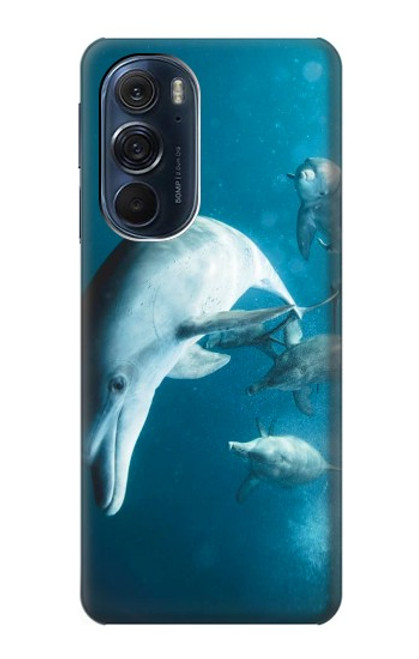 S3878 Dolphin Hülle Schutzhülle Taschen für Motorola Edge X30
