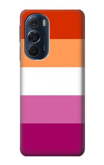 S3887 Lesbian Pride Flag Hülle Schutzhülle Taschen für Motorola Edge X30