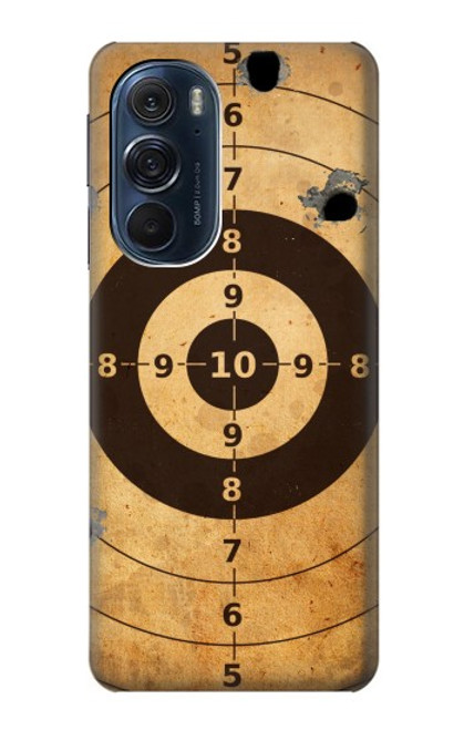 S3894 Paper Gun Shooting Target Hülle Schutzhülle Taschen für Motorola Edge X30