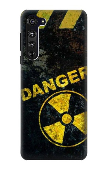 S3891 Nuclear Hazard Danger Hülle Schutzhülle Taschen für Motorola Edge