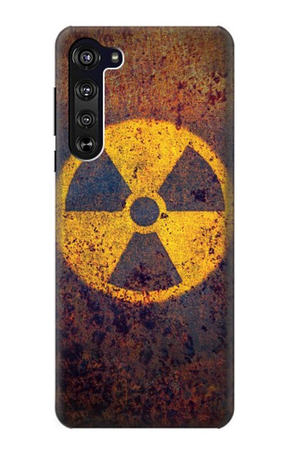 S3892 Nuclear Hazard Hülle Schutzhülle Taschen für Motorola Edge
