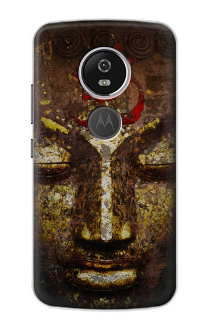 S3874 Buddha Face Ohm Symbol Hülle Schutzhülle Taschen für Motorola Moto E5 Plus