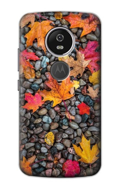S3889 Maple Leaf Hülle Schutzhülle Taschen für Motorola Moto E5 Plus