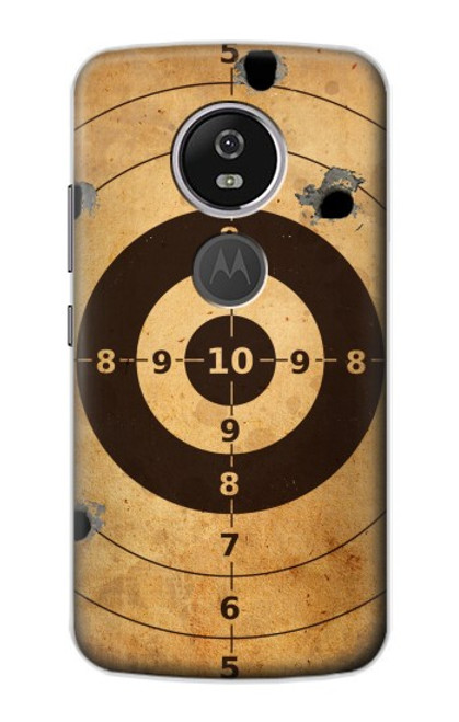 S3894 Paper Gun Shooting Target Hülle Schutzhülle Taschen für Motorola Moto E5 Plus