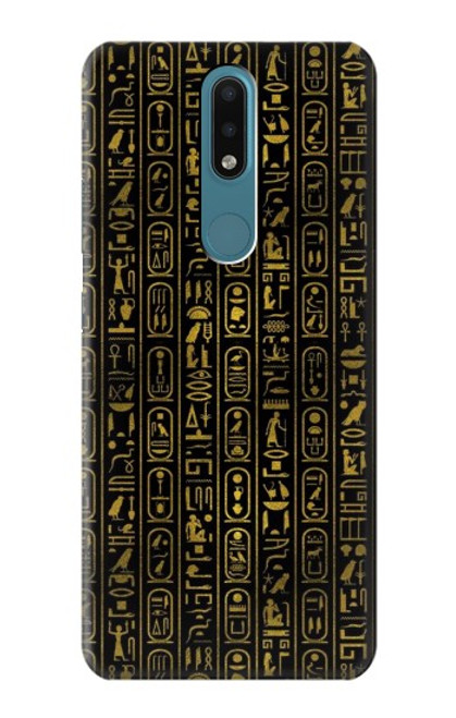 S3869 Ancient Egyptian Hieroglyphic Hülle Schutzhülle Taschen für Nokia 2.4