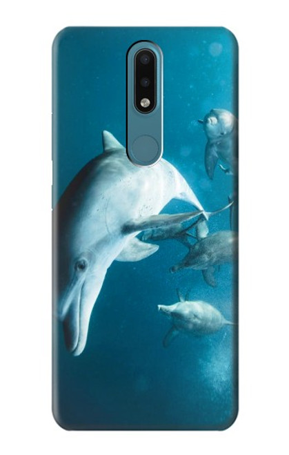 S3878 Dolphin Hülle Schutzhülle Taschen für Nokia 2.4