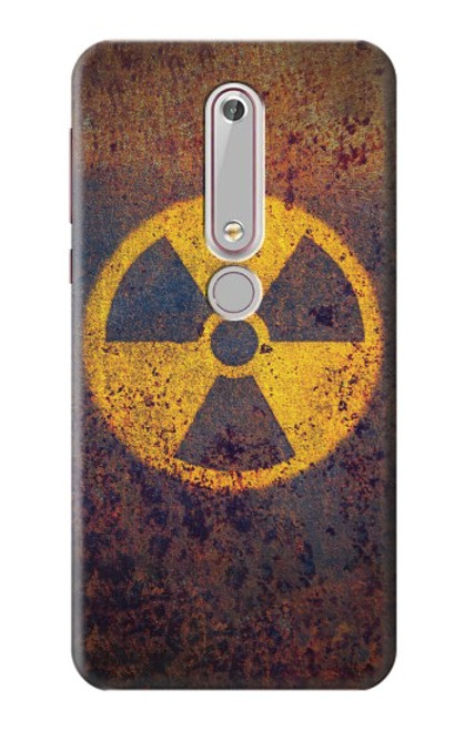 S3892 Nuclear Hazard Hülle Schutzhülle Taschen für Nokia 6.1, Nokia 6 2018